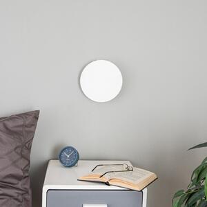 TK Lighting Stenna svetilka Lunia New, bela, Ø 20 cm, zatemnjen, Bela, Dnevna soba / jedilnica, Kovina