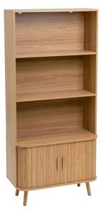 Regal v hrastovem dekorju 80x172x40 cm Elia – Casa Selección