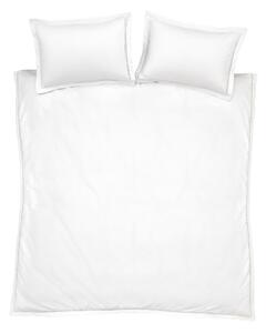 Bela bombažna posteljnina za zakonsko posteljo 200x200 cm Oxford Lace Trim – Bianca