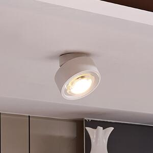 Arcchio LED stropna svetilka Rotari, 1-svetlobna, bela, premična, zatemnjen, Bela, Dnevna soba / jedilnica, Kovina, Sodobni