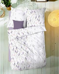 POSTELJNINA Provence 140/200 cm mečkanka lila
