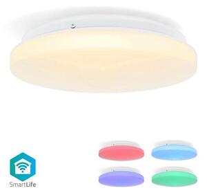 Nedis WIFILAC35WT - LED RGBW Zatemnitvena svetilka LED/18W/230V 2700-6500K IP44 Wi-Fi