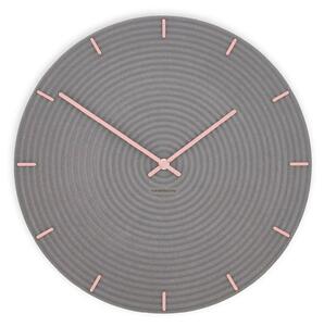 Stenska ura Luxhora Concentra Light Grey 11 barv kazalcev