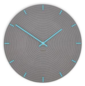 Stenska ura Luxhora Concentra Light Grey 11 barv kazalcev