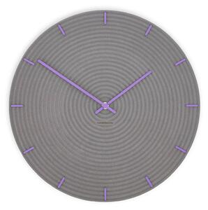 Stenska ura Luxhora Concentra Light Grey 11 barv kazalcev