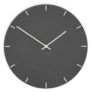 Stenska ura Luxhora Concentra Light Black 10 barv kazalcev