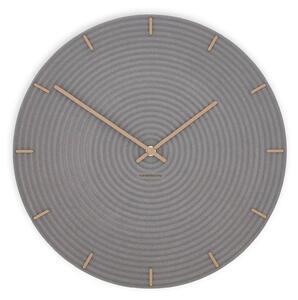 Stenska ura Luxhora Concentra Light Grey 11 barv kazalcev