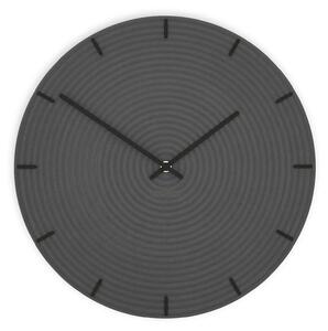 Stenska ura Luxhora Concentra Light Black 10 barv kazalcev