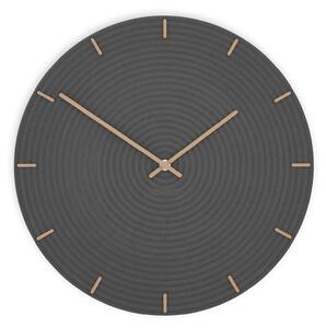 Stenska ura Luxhora Concentra Light Black 10 barv kazalcev
