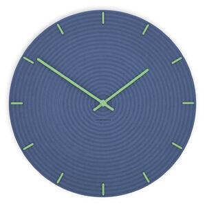 Stenska ura Luxhora Concentra Dark Blue 10 barv kazalcev