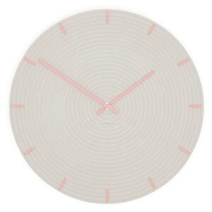 Stenska ura Luxhora Concentra White 11 barv kazalcev