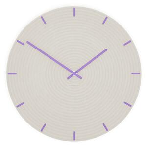 Stenska ura Luxhora Concentra White 11 barv kazalcev