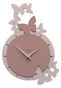 Stanska ura Dancing Butterflies 6 barv