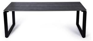 Siva vrtna miza za 8 oseb Bonami Selection Strong, 210 x 100 cm