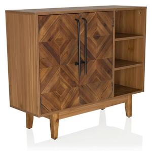 MID.YOU Komoda Santjago Wood, Rjava
