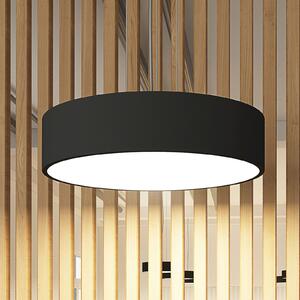 Arcchio LED viseča svetilka Noabelle, črna, 40 cm, kovinska, zatemnjen, Črna, Kuhinja, Kovina, Sodobni