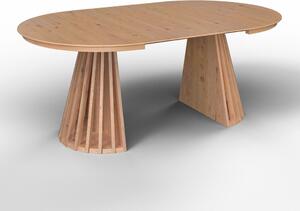 Bessagi Home Raztegljiva Miza Ennio, 120-200x120, Barva Hrasta
