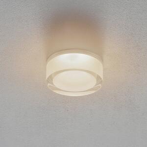 Wever & Ducré Lighting WEVER DUCRÉ Mirbi IP44 1.0 LED vgradna svetilka okrogla, zatemnjen, Bela, Kopalnica, Plastika, Dizajn, Vgradne svetilke okrogle