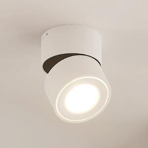 Arcchio LED stropni reflektor Rotari, bel, 1-flg., 1987lm, zatemnjen, Bela, Hodnik, Aluminij, Sodobni