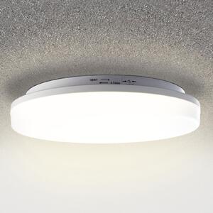 Heitronic LED stropna svetilka Pronto, okrogla, senzor gibanja, Bela, Plastika, Sodobni
