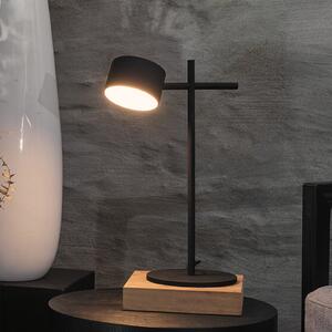 OSRAM LED namizna svetilka Decor Kyoto, aluminij, črna, z možnostjo zatemnitve, zatemnjen, Črna, Dnevna soba / jedilnica, Aluminij, Sodobni