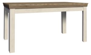 KONDELA Jedilna miza, nordijski bor/divji hrast, 160-203x90 cm, ROYAL ST