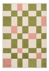 Zelen/rožnat zunanji in notranji tekač 80x150 cm Valma – Jotex
