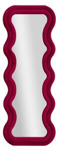 Stensko ogledalo Emily Velvet Fuchsia