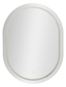 Stensko ogledalo LED Simple Oval