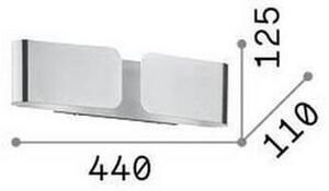 STENSKA SVETILKA Clip Small Bianco E27