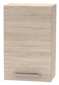 KONDELA Zgornja omara 45 1DV, hrast sonoma, NOVA PLUS NOPL-024-OH