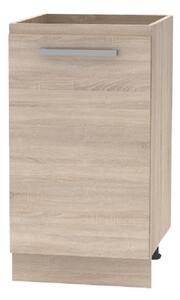 KONDELA Spodnja omara 45 1DV, hrast sonoma, NOVA PLUS NOPL-063-0S