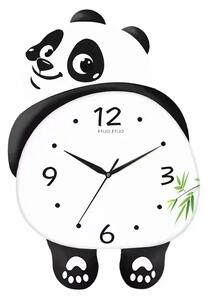 Pandatime™ Plešoča Led Stenska Ura Z Motivom Pande