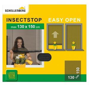 Schellenberg Mreža za zaščito pred žuželkami (Š x V: 130 x 150 cm, Montaža mreže proti mrčesu: Pritrditev z ježkom)