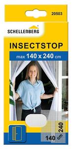 Schellenberg Insect Stop Mreža za zaščito pred žuželkami (Š x V: 140 x 240 cm, Lepljenje, Bela)