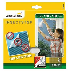 Schellenberg Insect Stop Mreža za zaščito pred žuželkami (Š x V: 150 x 130 cm, Montaža mreže proti mrčesu: Sponke)