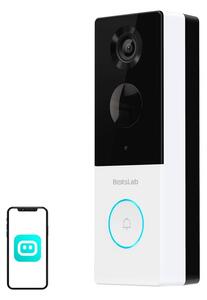 Aku. 5000mAh WiFi pametni domofon in zvonec s kamero 3MP Alexa Google assistant