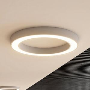 Arcchio LED-stropna svetilka Sharelyn, premer 80 cm, bela, z možnostjo, zatemnjen, Bela, Kuhinja, Aluminij, Sodobni