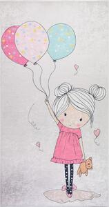 Otroška preproga 80x150 cm Happy Balloons – Vitaus