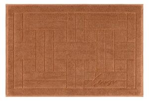 Kenzo Bombažna kopalniška preproga Kenzo KWEAVE Cannelle 55 x 80 cm