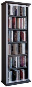 REGAL ZA CD-JE 31/92/18 cm črna