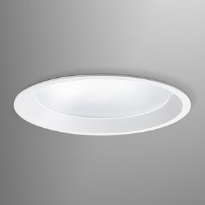 Egger DLS LED vgradna svetilka Strato 190, Ø 19 cm, bela