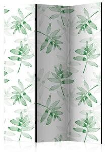 Artgeist Paravan Watercolor Branches, 3-Delni, Dvostranski