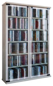 REGAL ZA CD-JE 60/92/18 cm barve hrasta
