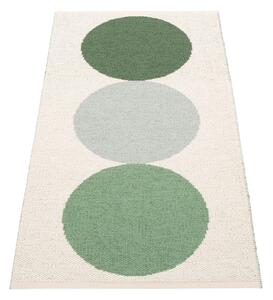 Zelena/kremno bela notranja in zunanja preproga 70x140 cm Otto Herb – Pappelina