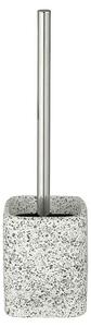 Wenko Garnitura z WC ščetko Terrazzo (Bela, Višina: 37 cm)