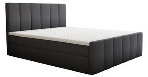 KONDELA Boxspring postelja, 160x200, siva, STAR