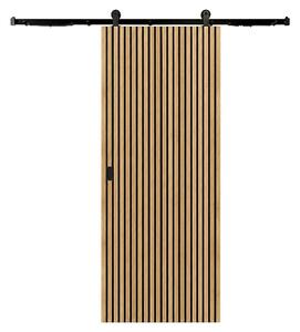 Eurolam Lesena drsna vrata Lam (850 x 2.000 mm, Hrast)