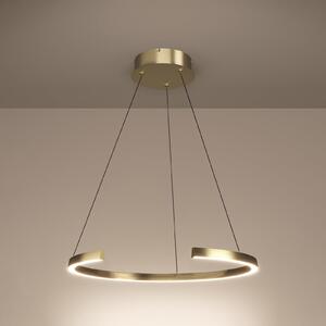 Stars of Light LED-visoka svetilka Labonete zlata 80 cm 1-žarilna CCT, zatemnjen, Zlata / medeninasta, Dnevna soba / jedilnica, Aluminij, Sodobni