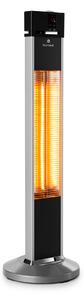 Blumfeldt Heat Guru, stoječi toplotni grelec 2000W, 3 ogrevalne stopnje, daljinsko upravljanje, srebrna